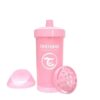 Twistshake Kids Sipping Cup with Fruit Mixer 360ml Pastel Pink